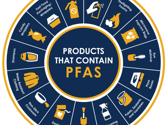 Image showing products that contain PFAS
