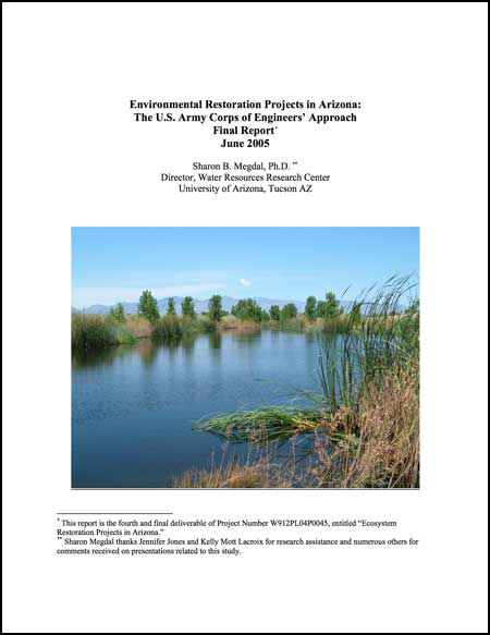 Environmental Restoration in Urban Arizona