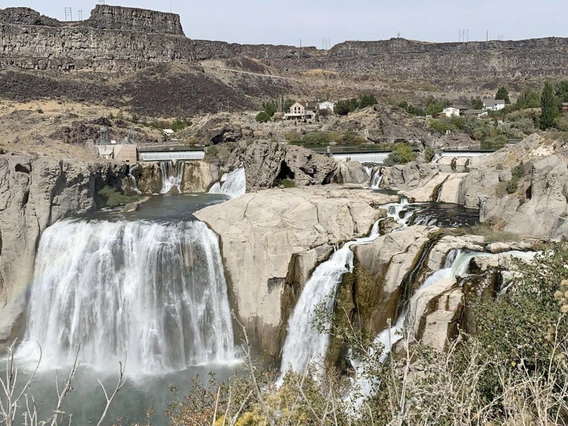 Viviane Baji - Shoshone Falls On The Snake 2020 Idaho