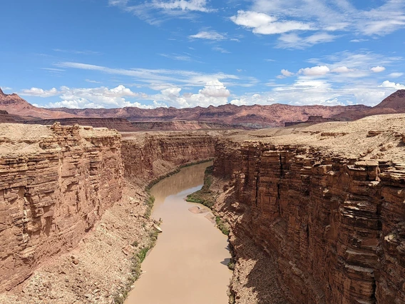 photo showing the colorado river