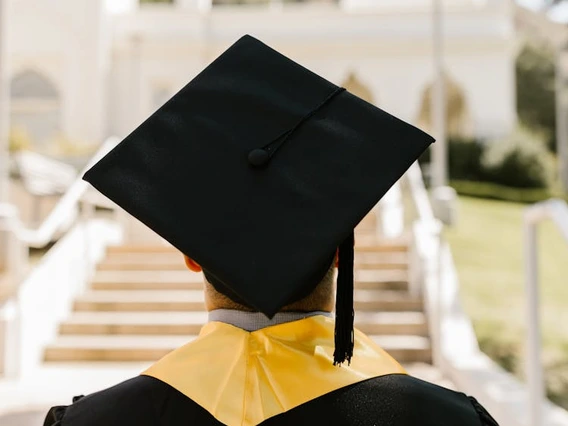 Scholarships_Cap and gown