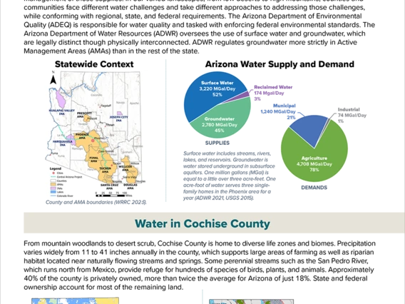 cochise factsheet page one