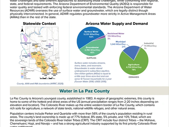 la paz factsheet page one