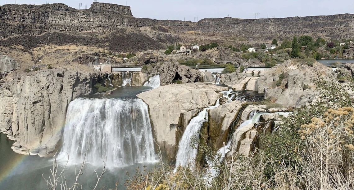Viviane Baji - Shoshone Falls On The Snake 2020 Idaho