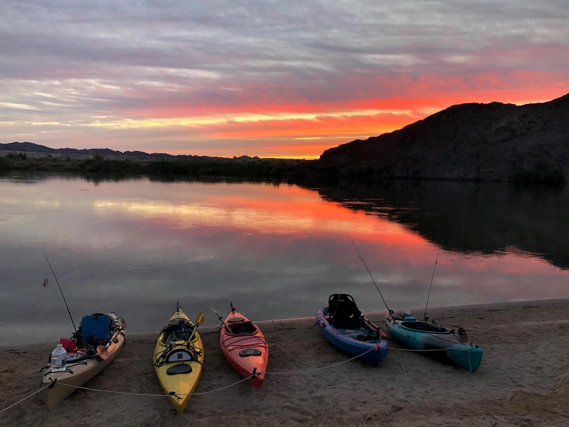 Mindy Cox - Colorado River Sunrise 2020 Lower Colorado River