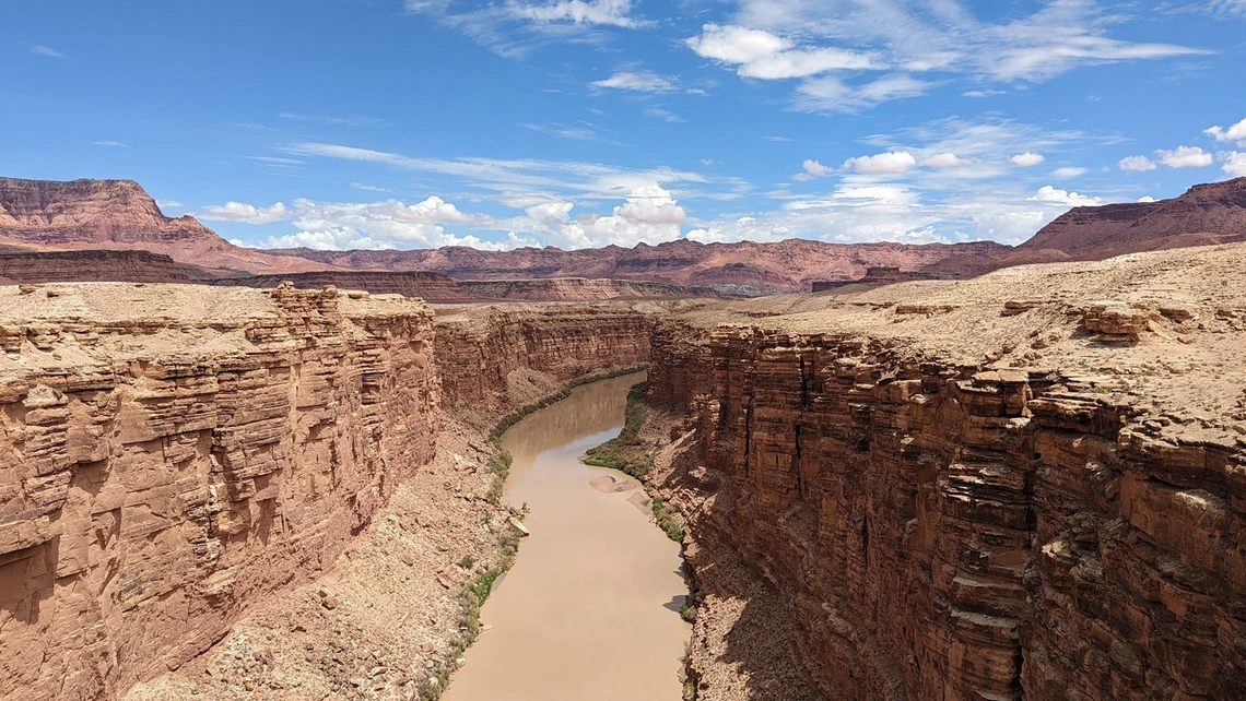 photo showing the colorado river
