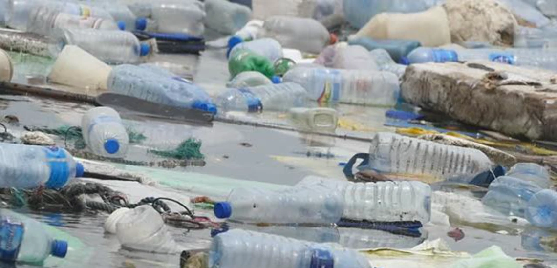 floating water bottles