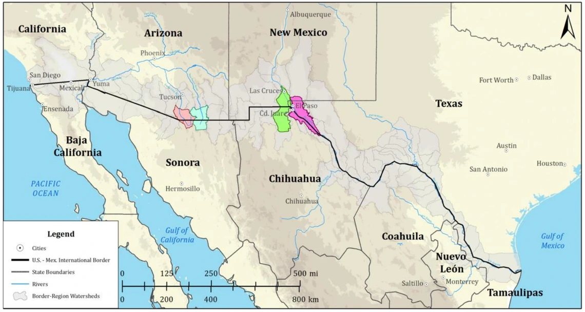 transboundary aquifer map