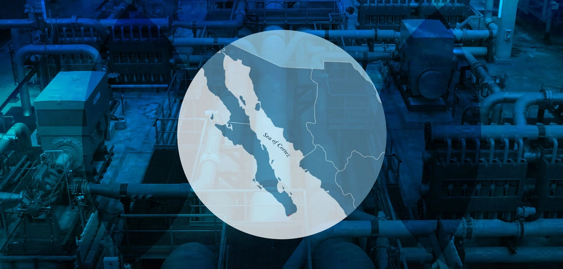 Map of Sea of Cortez Map of Sea of Cortez