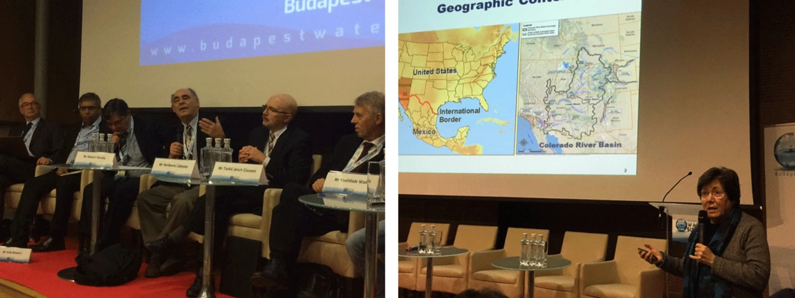 Budapest Water Summit photos of summit participants