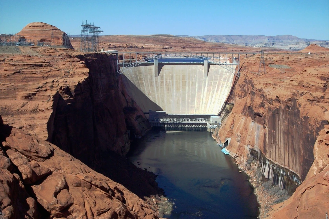 Glen Canyon Dam and Bridge Glen Canyon Dam and Bridge