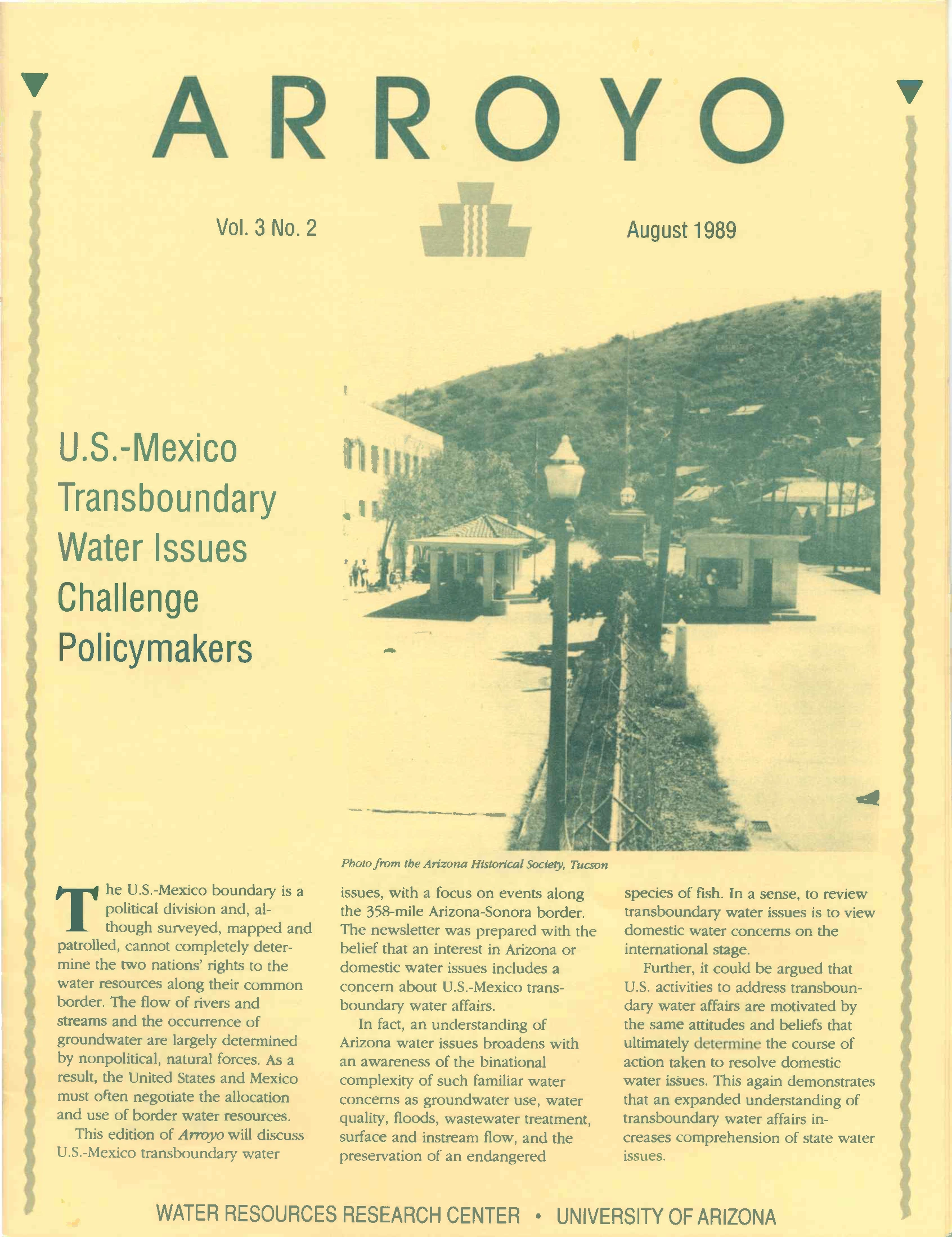 Arroyo Summer 1988
