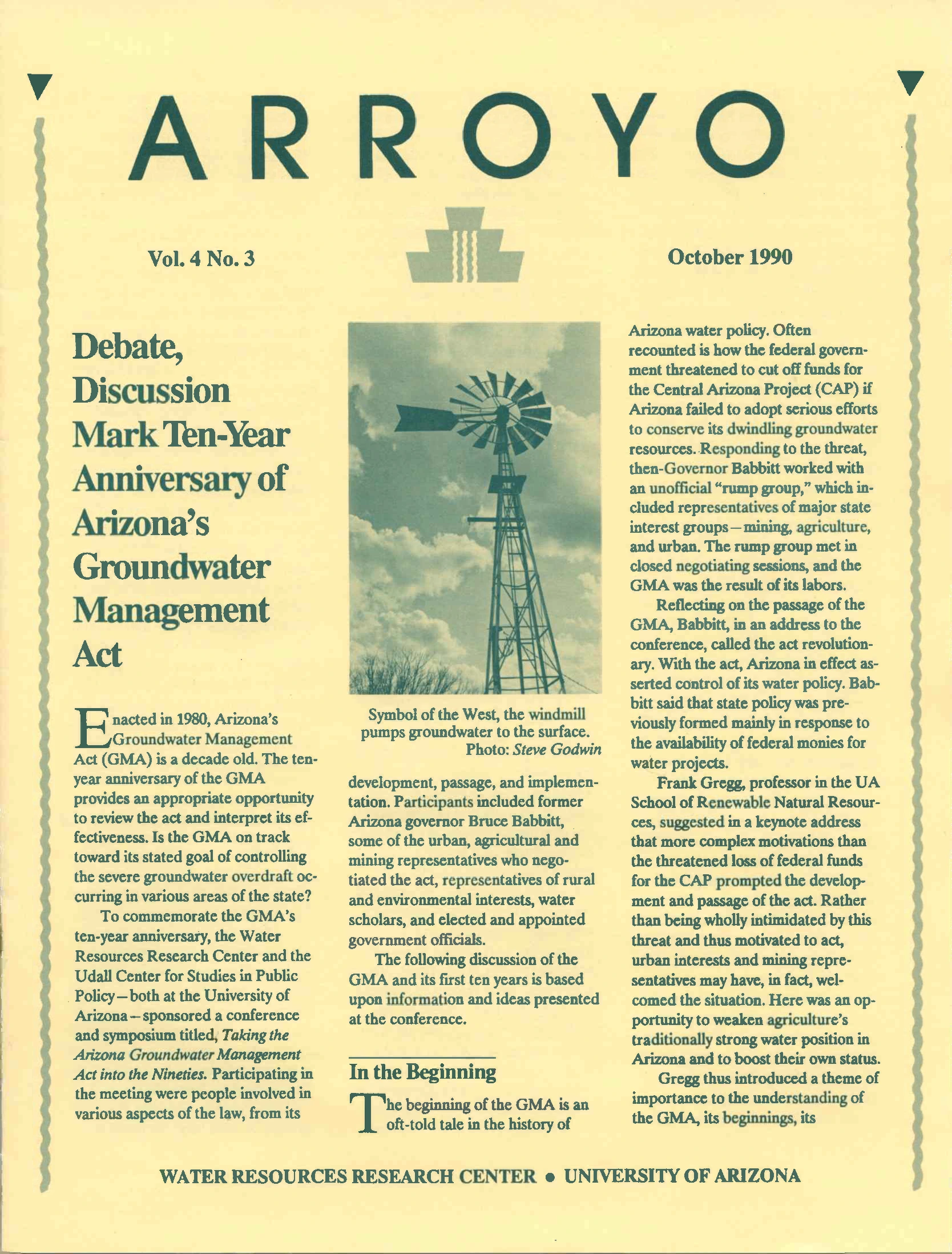 Arroyo Autumn 1990