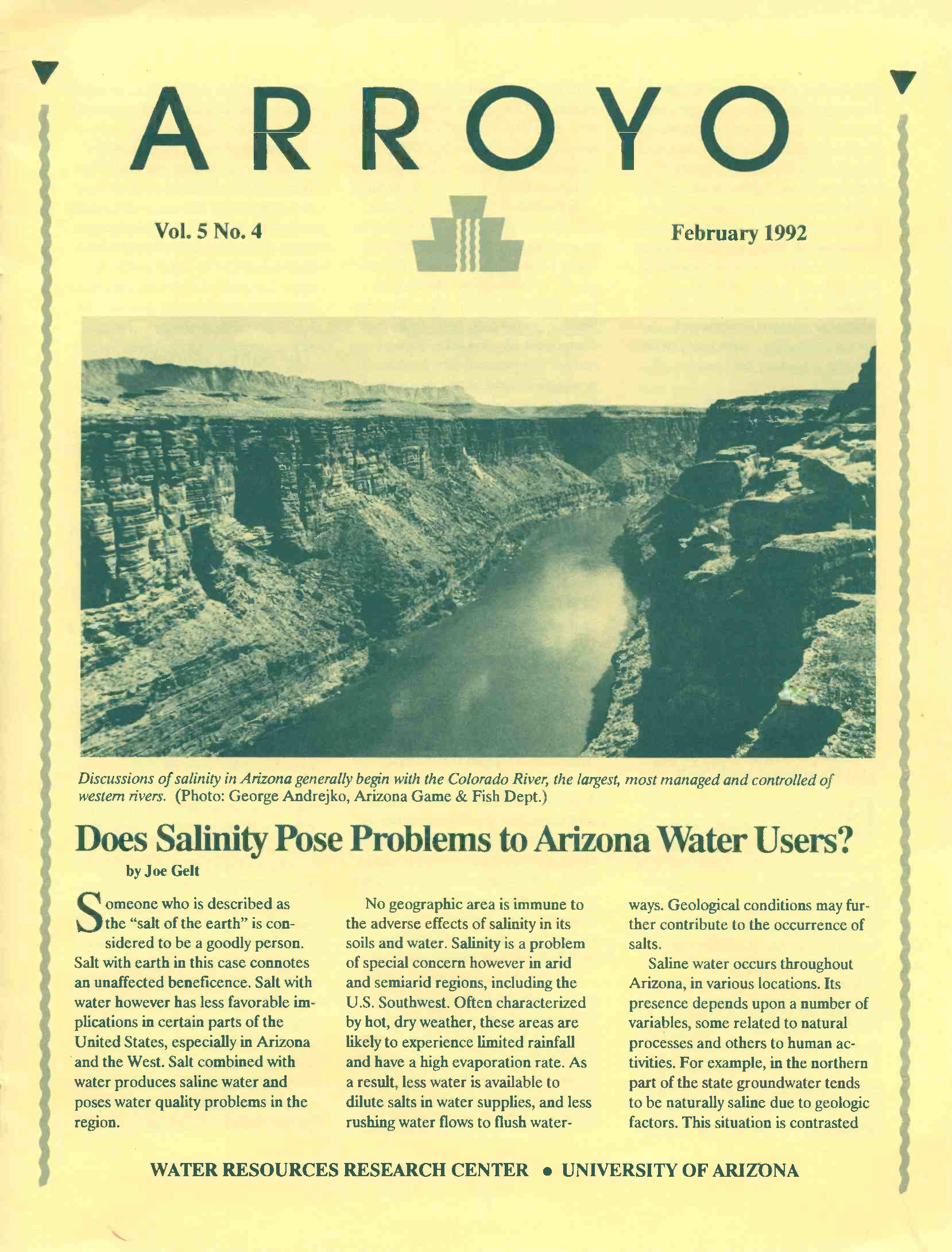 Arroyo Winter 1992
