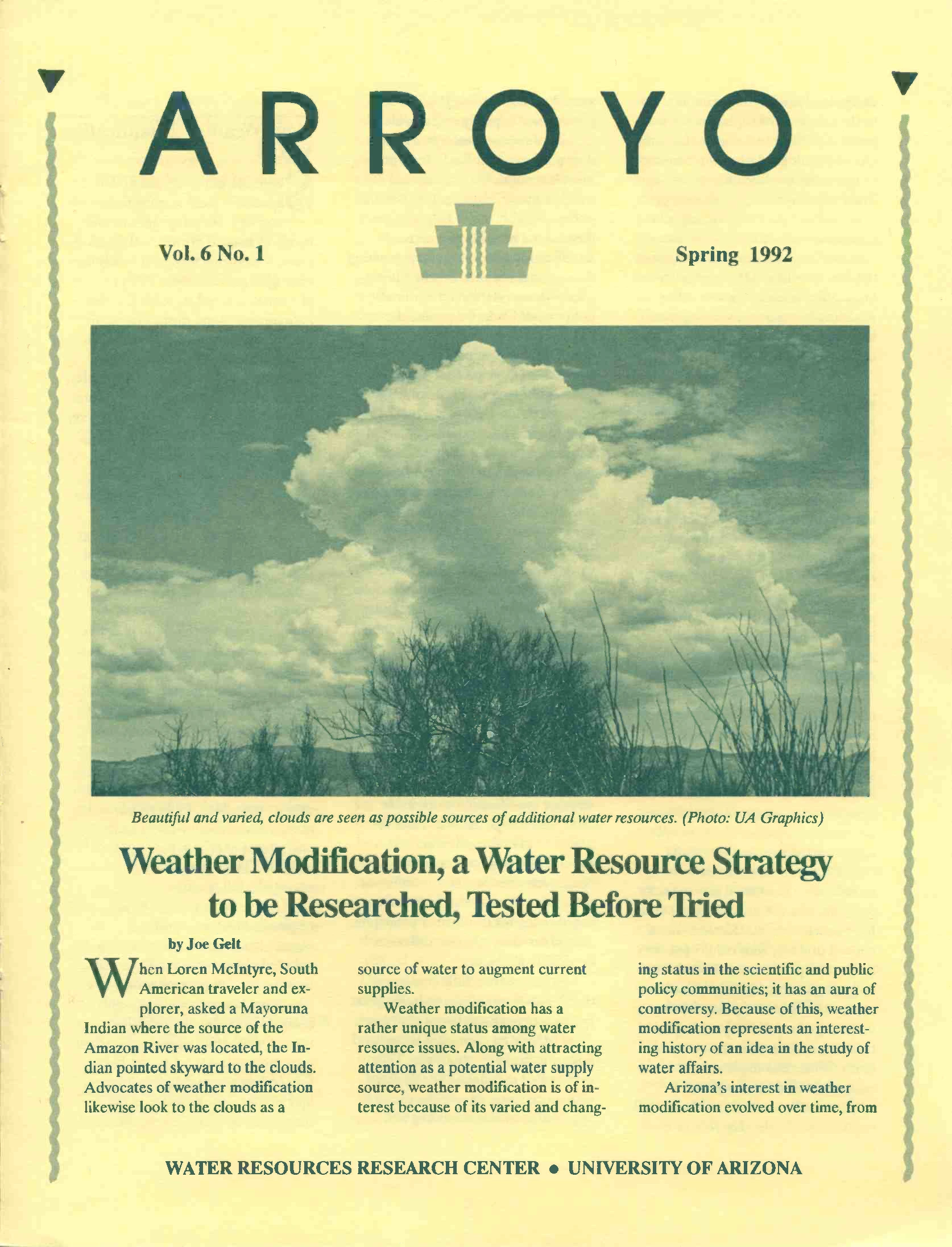 Arroyo Spring 1992