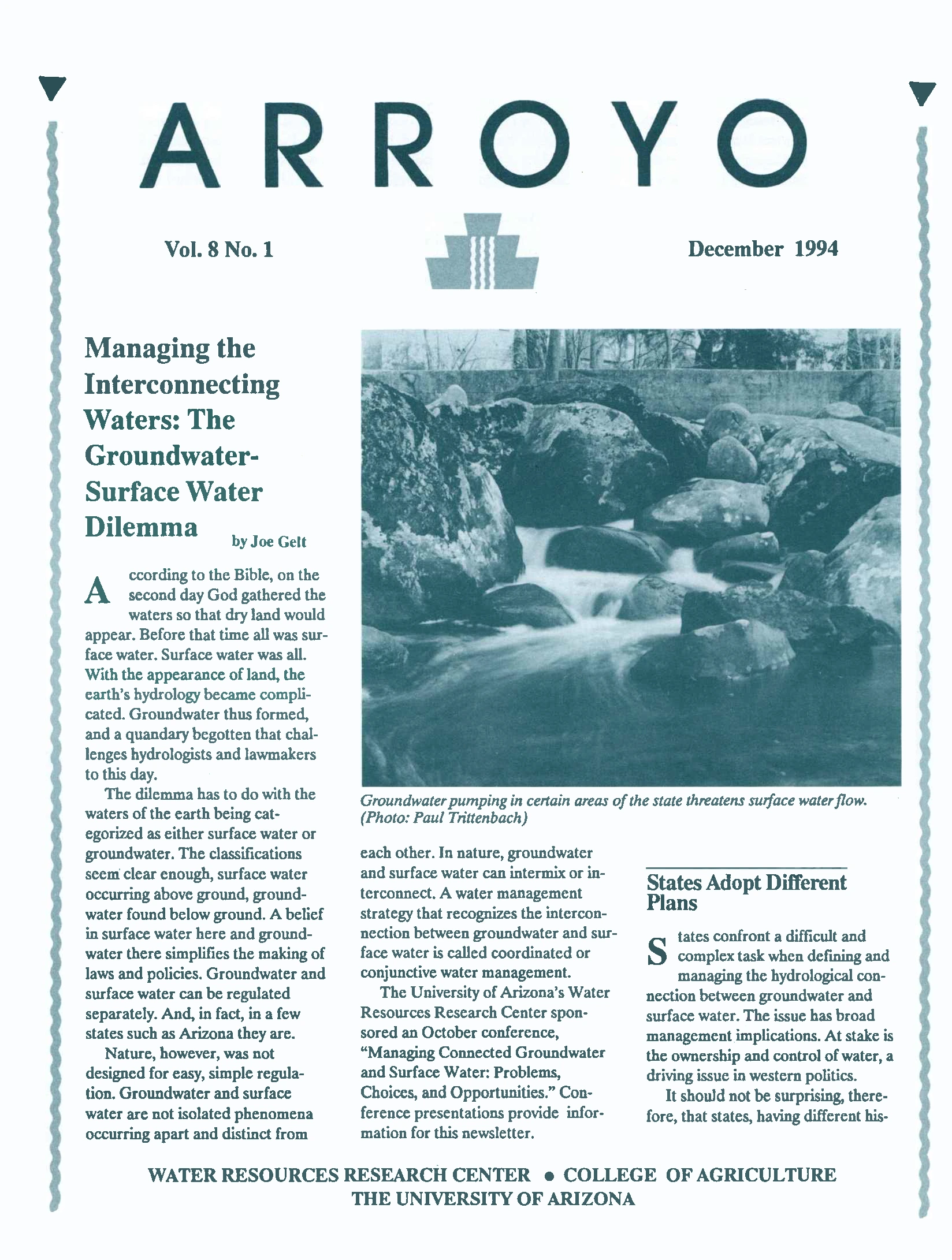 Arroyo Winter 1994