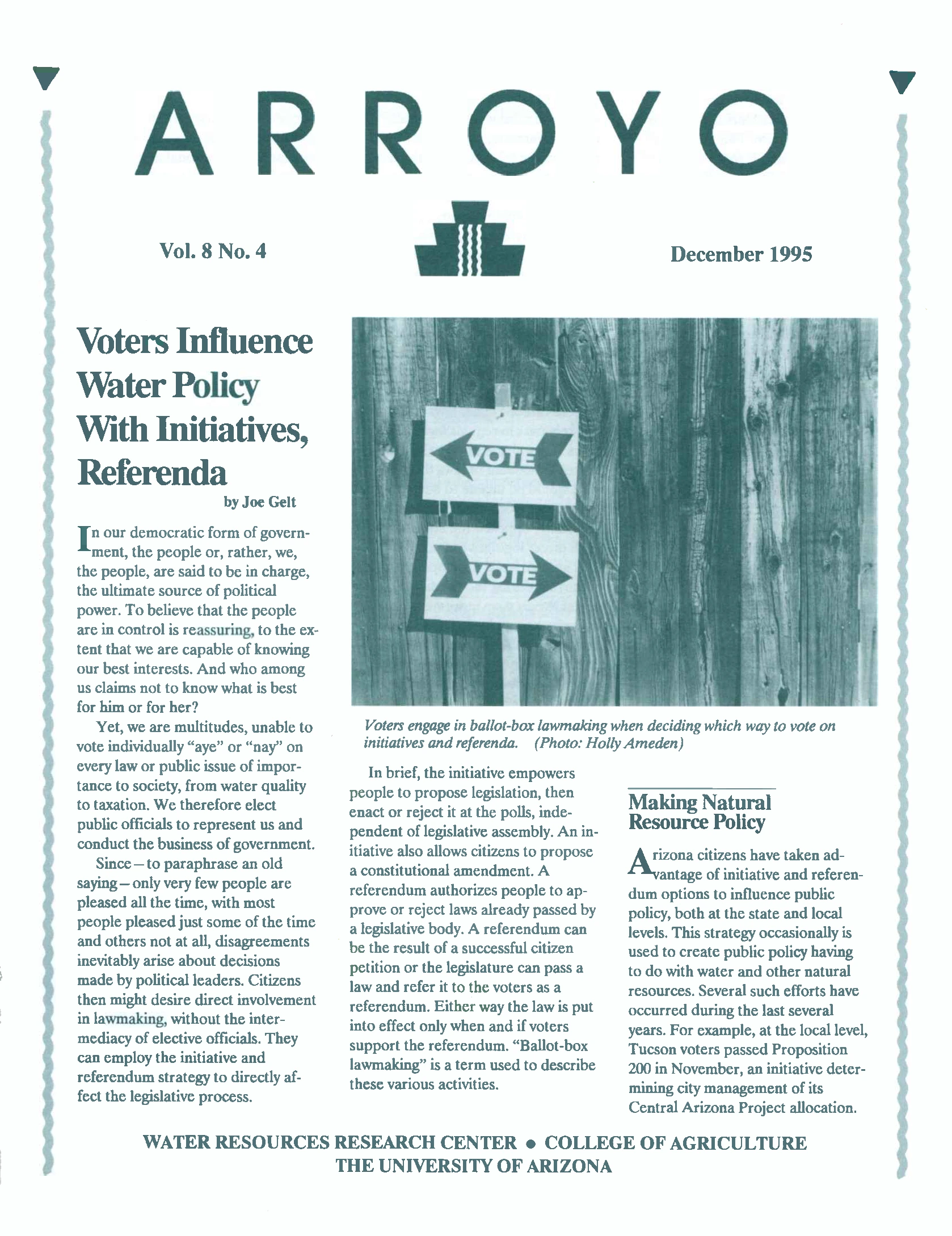 Arroyo winter 1995