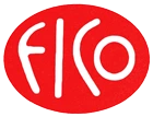 fico logo - red oval with stylized white "fico" text inside 