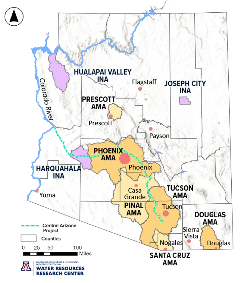 arizona ama map