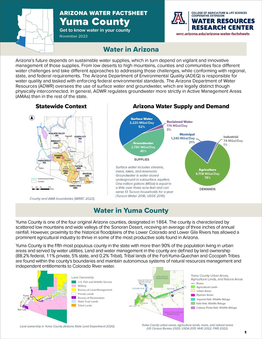 yuma factsheet