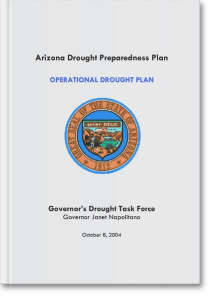 Arizona Drought Preparedness Plan cover Arizona Drought Preparedness Plan cover