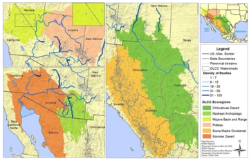Desert Flows map