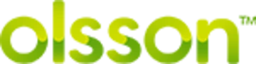 Olsson wordmark - green and light green