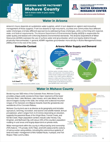 Mohave County Water Factsheet 