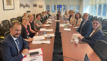 Women in Water Diplomacy Network Partners Meeting, July 8, 2025.