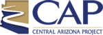 central arizona project logo - az silhouette with river running through it