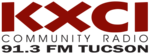 kxci community radio workmark - 91.3 fm Tucson