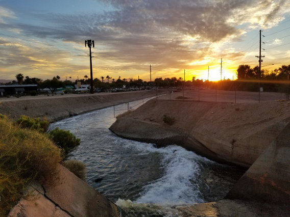 Jake Golden - Arizona Falls SRP Canal (Sunset) 2020 Phoenix