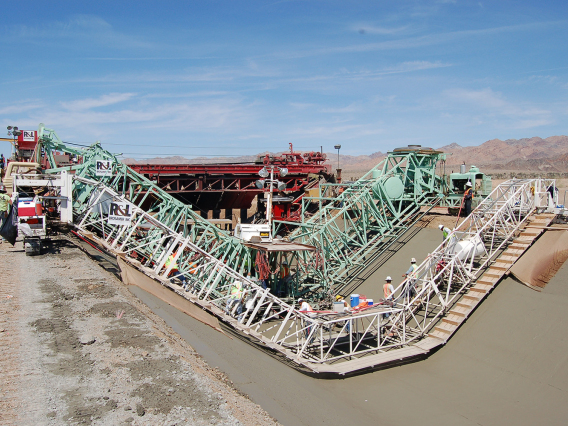 Mark Johnson - Coachella Canal Lining Project-Paving The Way 2006 Hot Mineral Spa CA