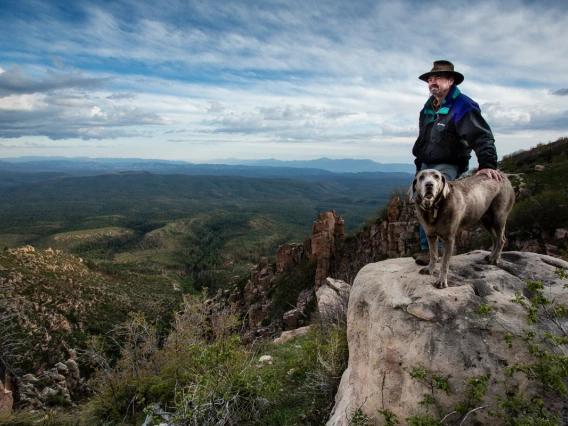 Kathy Ritter - Dogroks - Mogollon Rim 2016