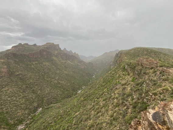 Doug Parsons photo mid monsoon bear canyon arizona