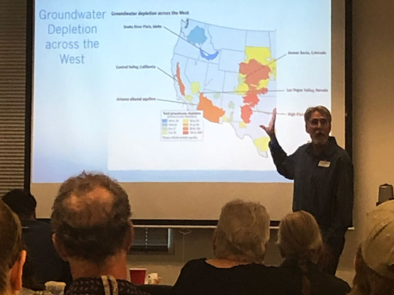 dr. paul hirt speaking at factsheet seminar in Benson, AZ