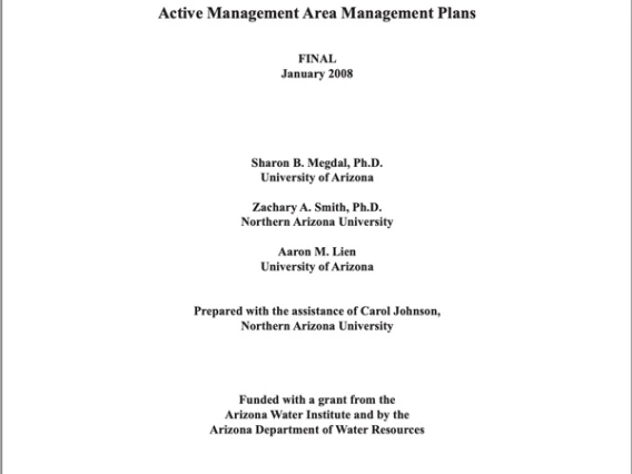 Evolution and Evaluation of the Active Management Area