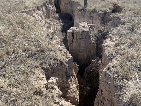 Joe Cook - Earth Fissure, 2023 Cochise County