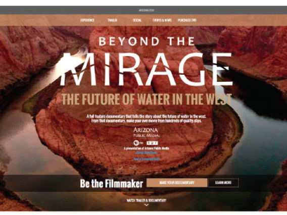"Beyond the Mirage: The Future of Water in the West" poster