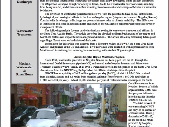 water report page