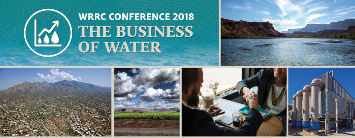 conference 2018 banner - business of water