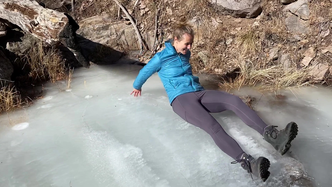 Richard Thaxton - Chiricahua Ice Slide 2021 Chiricahua Wilderness