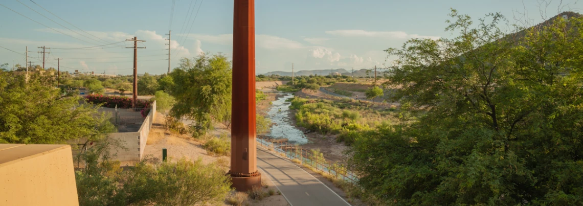 Brian O'neill - santa cruz river at the crossroads 2019 tucson