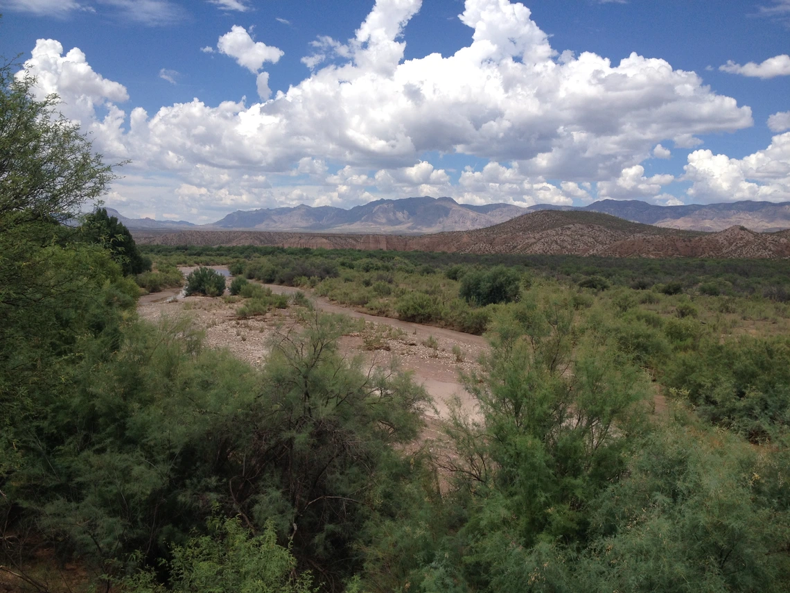 Lonnie Frost; Summer and the San Pedro; San Manuel, AZ; 2017