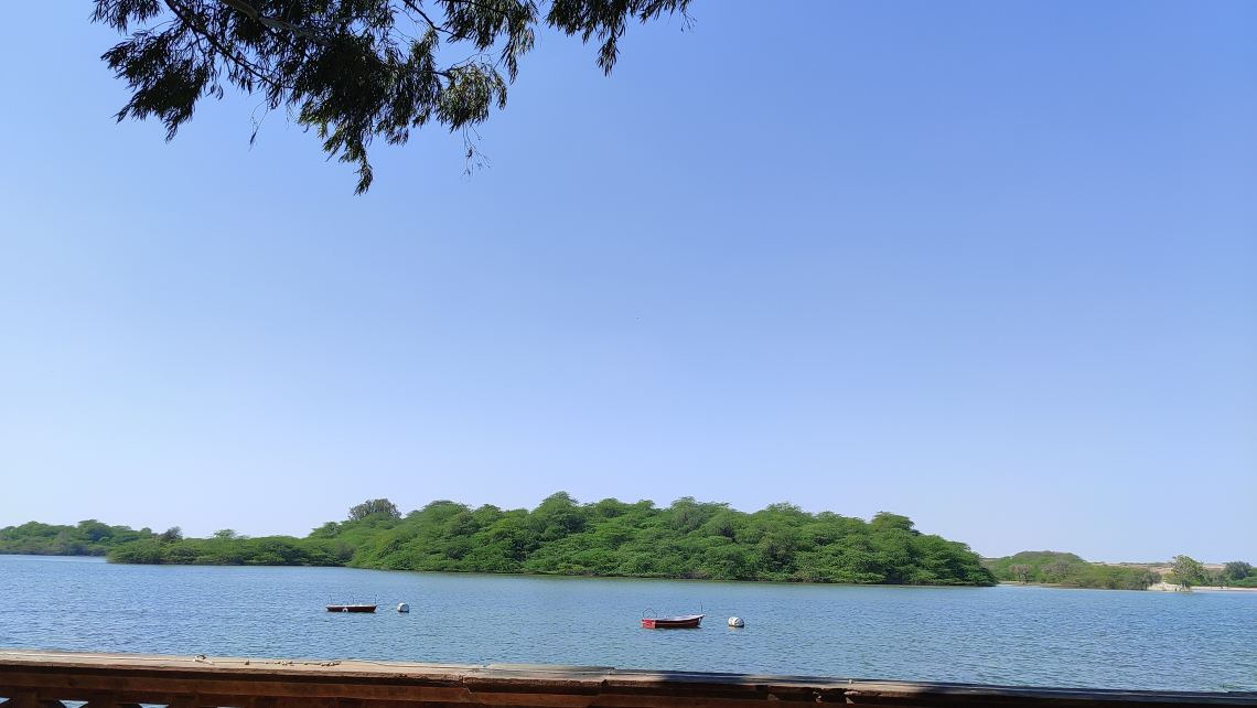 Channa Ganesh photo showing the water and horizon
