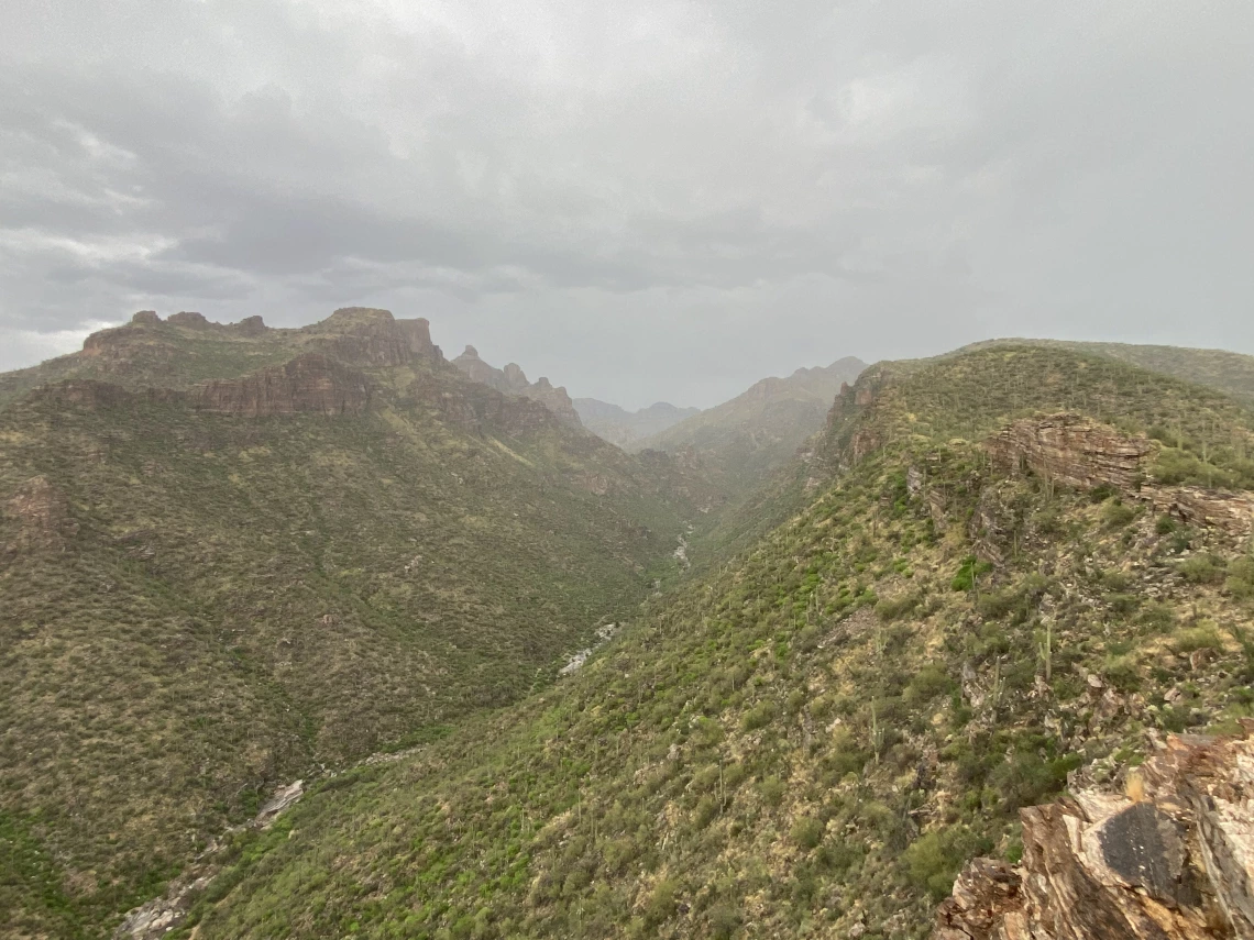 Doug Parsons photo mid monsoon bear canyon arizona