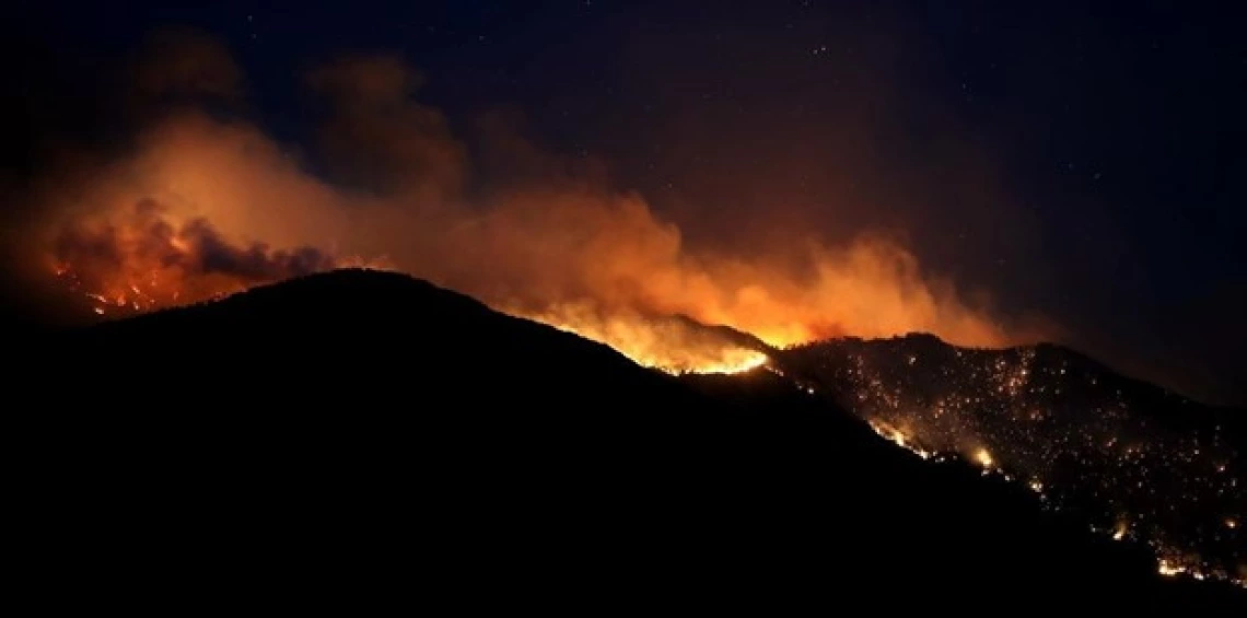  Bighorn Fire on Mt. Lemmon