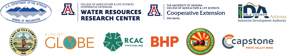 Cobre Valley Water Research Initiative committee organizations logos