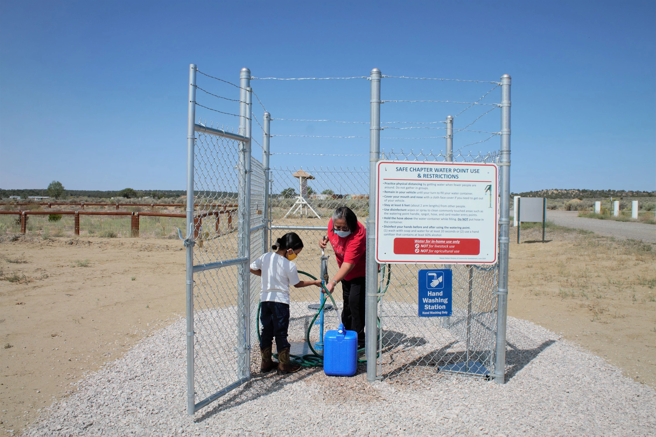 Nikki Tulley - Family Pandemic Adaptions - Navajo Nation, 2020