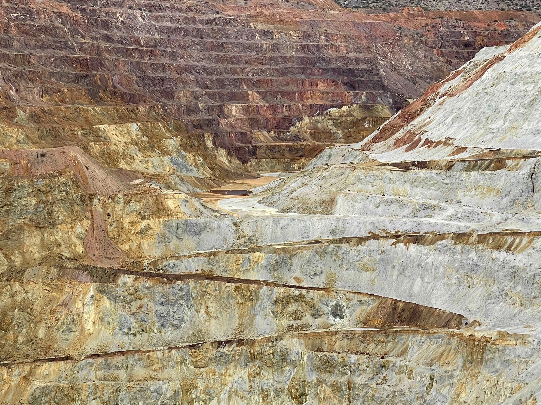 Gretchen Henderson - Above the Aquifer; Bisbee's Lavender Pit; Bisbee, AZ; 2022